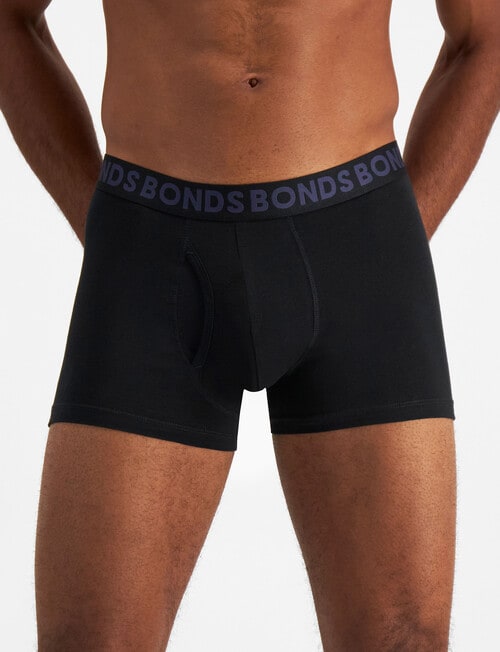 Bonds Everyday Print Trunk, 3-Pack, Grey, Blue & Black product photo View 07 L