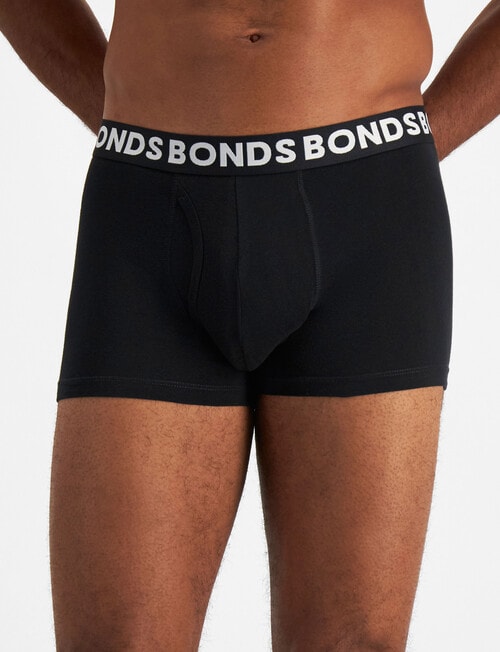 Bonds Everyday Print Trunk, 3-Pack, Grey, Blue & Black product photo View 12 L