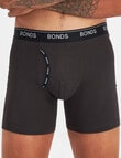 Bonds Guyfront Stripe Mid Trunk, 3-Pack, Black & Brown product photo View 05 S