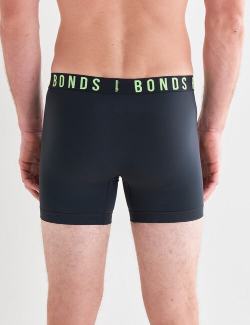 Bonds Icons Quick Dry Trunk, Black product photo View 02 L