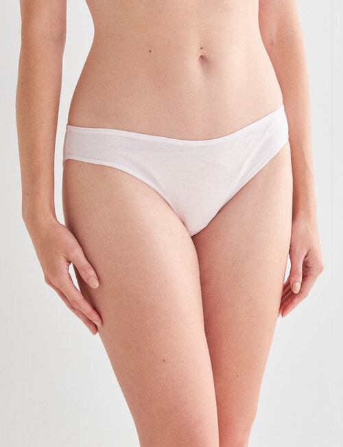 Honey Vegas Cotton Bikini Brief, Soft Pink, 6-16 product photo