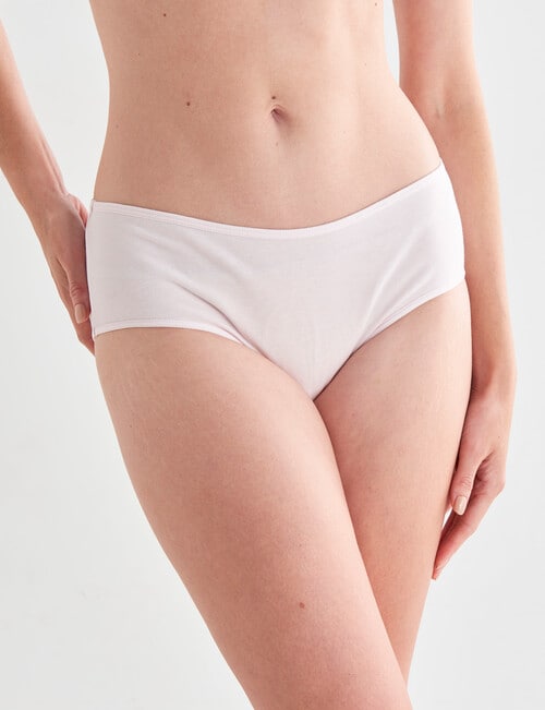Honey Vegas Cotton Boyleg Brief, Soft Pink, 6-16 product photo