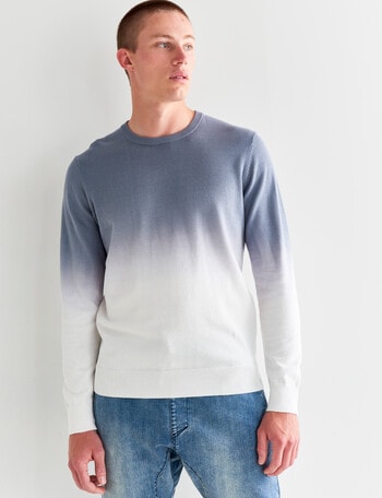 Tarnish Dipdye Sweater, Blue product photo