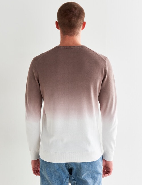 Tarnish Dipdye Sweater, Clay product photo View 02 L