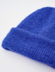 Whistle Accessories Fluffy Beanie, Cobalt product photo View 02 S