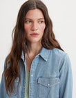 Levis Iconic Western Shirt, Blue product photo View 03 S