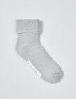 Bonds Snuggle Crew Socks, Grey Marle product photo