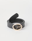 Whistle Accessories Leather Belt, Black product photo View 02 S