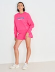 Champion Graphic Crew, Pink product photo View 03 S