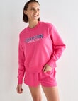 Champion Graphic Crew, Pink product photo View 05 S