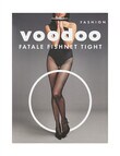 Voodoo Fatale Fishnet Fashion Tight, Black product photo View 02 S