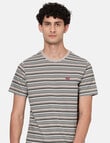 Levis Rings Stripe Short Sleeve T-Shirt, Feather Grey product photo View 03 S