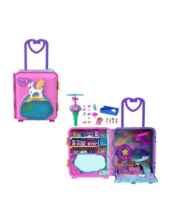 Polly Pocket Pollyville Resort Roll Away Playset product photo