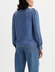 Levis Carinna Blouse, Denim in Patches 2 product photo View 02 S