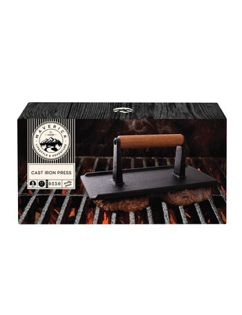 Maverick Cast Iron Press Acacia Handle product photo