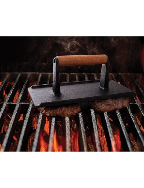 Maverick Cast Iron Press Acacia Handle product photo View 04 L