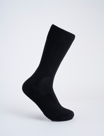 DS Socks Springer Cotton-Blend CoolMax Socks, Black product photo