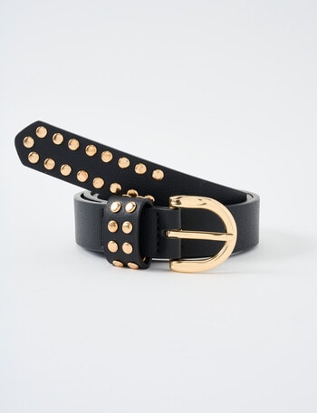 Switch Studded Belt, Black product photo