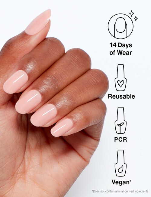 OPI xPRESS/ON Iconic Shades, Bubble Bath, Short product photo View 02 L