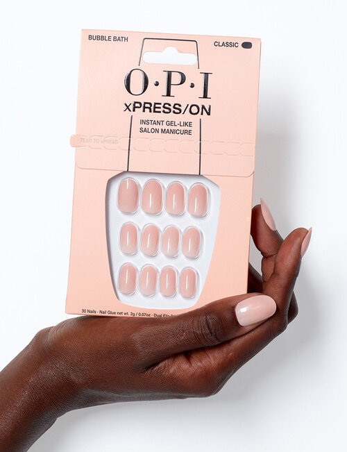 OPI xPRESS/ON Iconic Shades, Bubble Bath, Short product photo View 03 L