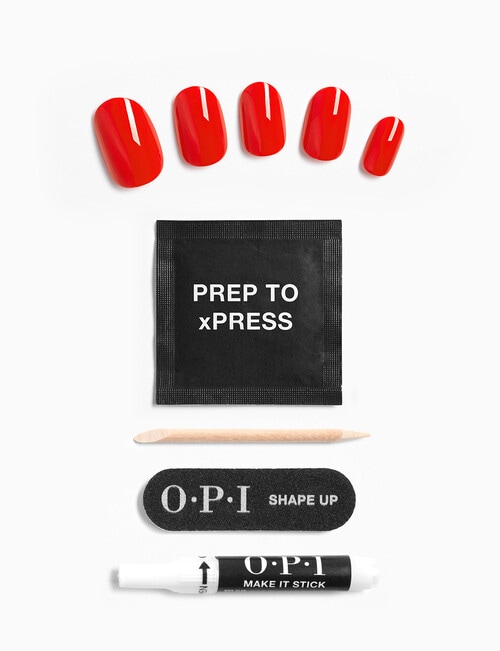 OPI xPRESS/ON Iconic Shades, Cajun Shrimp, Short product photo View 03 L