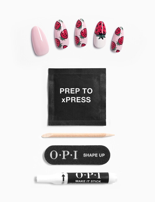 OPI xPRESS/ON Nail Art, Tastes Like Strawberries product photo View 03 L
