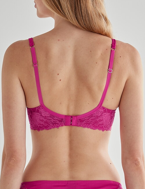 Acapella Vienna Contour Bra, Fuchsia Pink, 10B-16D product photo View 02 L