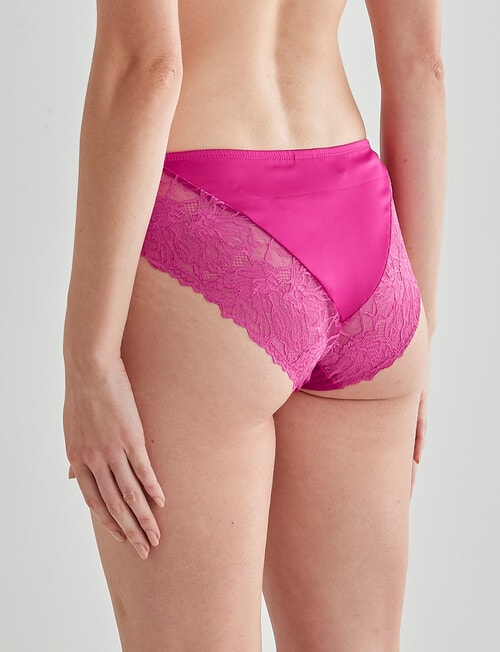 Acapella Vienna Bikini Brief, Fuchsia Pink, 8-16 product photo View 02 L