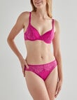 Acapella Vienna Bikini Brief, Fuchsia Pink, 8-16 product photo View 03 S