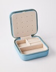 Whistle Accessories Square Jewellery Box, Blue product photo View 02 S