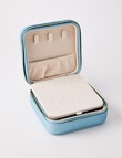 Whistle Accessories Square Jewellery Box, Blue product photo View 03 S