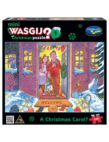Wasgij Mini Puzzle: A Christmas Carol, 100-piece product photo