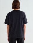 Champion Graphic Over Sized T-Shirt, Black product photo View 02 S