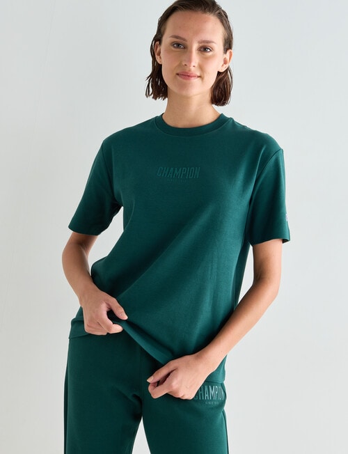 Champion Rochester Base Oversized T-Shirt, Cotton Forest Gem product photo View 05 L