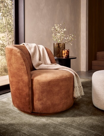 LUCA Belmont Fabric Swivel Chair product photo