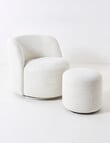LUCA Belmont Fabric Swivel Chair product photo View 07 S