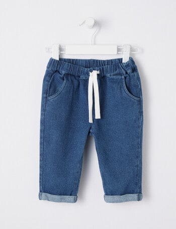 Teeny Weeny Denim Pants, Denim Blue product photo