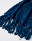 Boston + Bailey Chenille Blanket Scarf, Teal product photo View 02 S