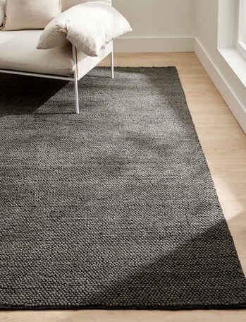 M&Co Moeraki Rug, Slate product photo
