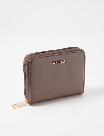Whistle Accessories Small Wallet, Dark Brown product photo