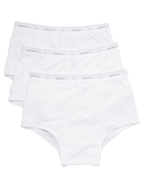 Jockey Classic Y-front Brief, 3-Pack, White product photo View 04 L