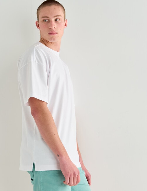 Tarnish Oversize Tee, White product photo