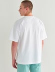 Tarnish Oversize Tee, White product photo View 02 S