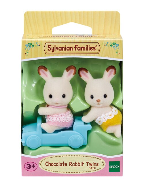 Sylvanian Families Chocolate Rabbit Twins product photo