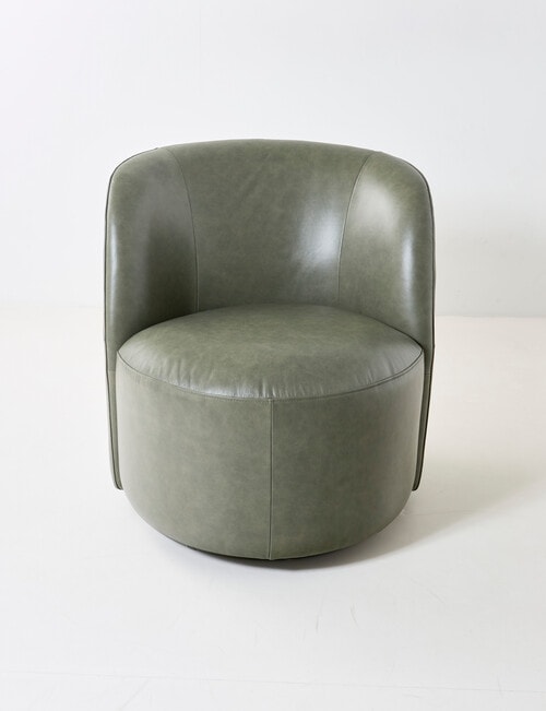 LUCA Belmont Leather Swivel Chair product photo View 02 L