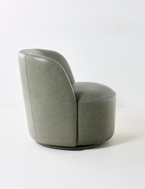 LUCA Belmont Leather Swivel Chair product photo View 03 L