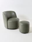 LUCA Belmont Leather Swivel Chair product photo View 07 S