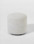 LUCA Furniture Brooklyn Fabric Ottoman Small product photo