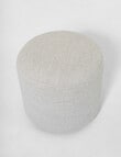 LUCA Furniture Brooklyn Fabric Ottoman Small product photo View 02 S