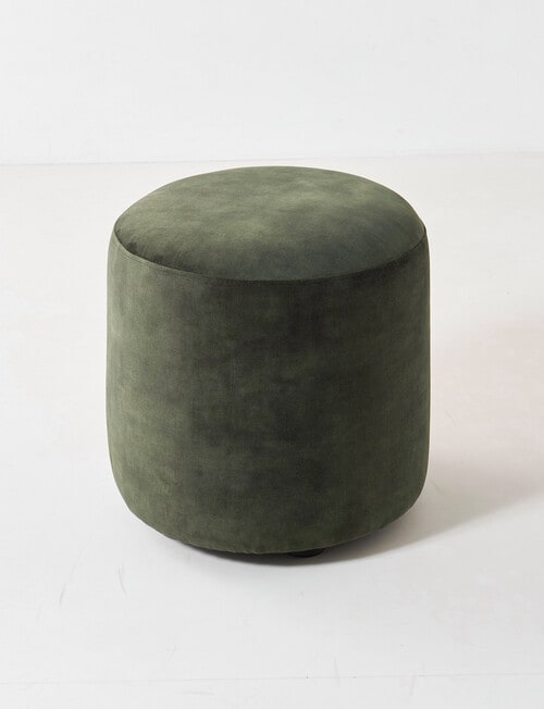 LUCA Furniture Brooklyn Fabric Ottoman Small product photo